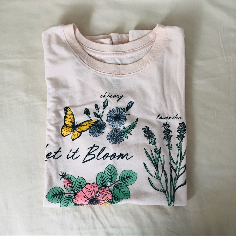 Zoé and Liv floral graphic tee Medium